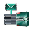 Kaspersky for Exchange Server, anti-virusna zaštita od virusa, crva i spamova, pri primanju i slanju mail-ova.